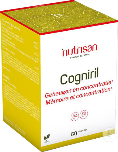 Nutrisan Cogniril 60 Capsules Végétariennes