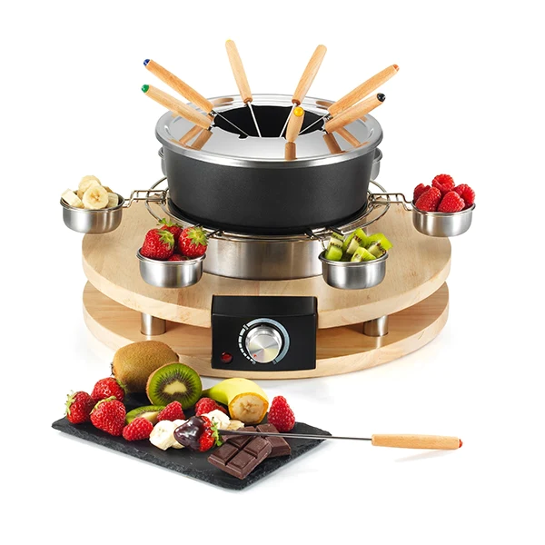 Appareil à fondue 8 personnes Kitchen Chef Professional