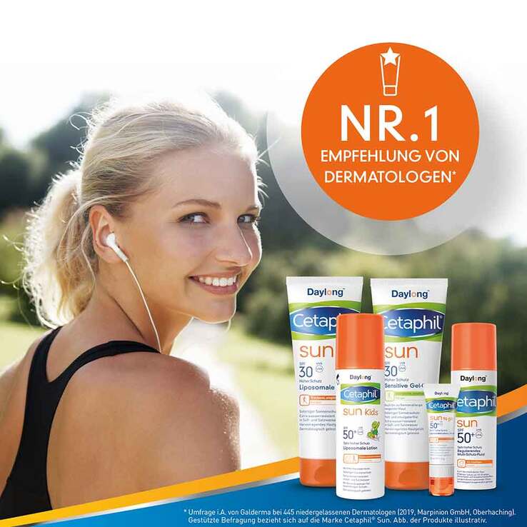 Cetaphil Sun sensitive Gel-Creme SPF 30 Sonnenschutz, 200 ml