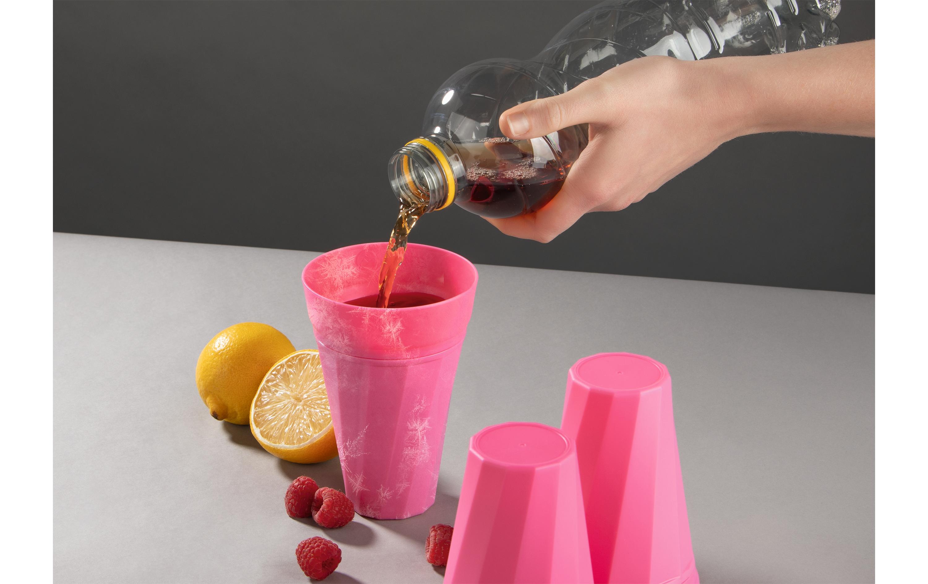 Trinkbecher 300 ml, 3 Stück, PinkSelbstkühlender Becher in der Farbe Pink