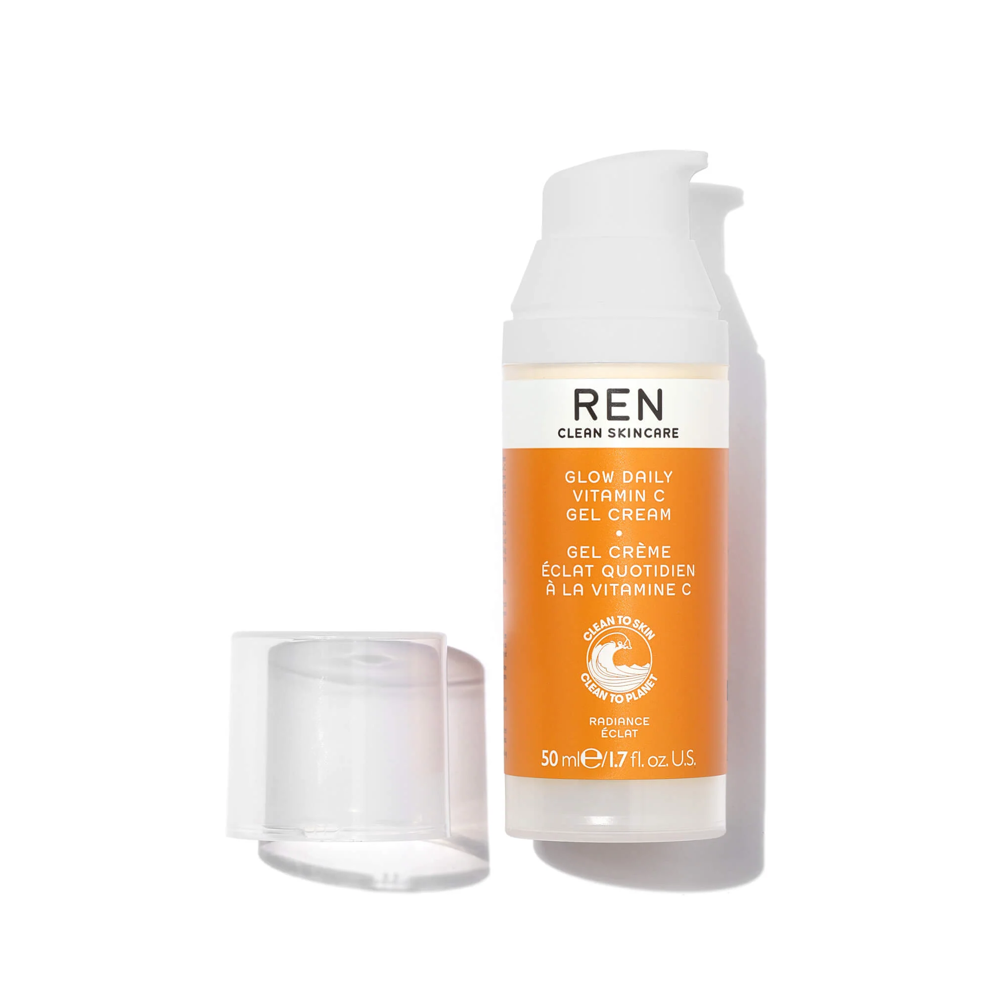 Ren Clean Skincare Gel Crème Eclat Quotidien à la Vitamine C
