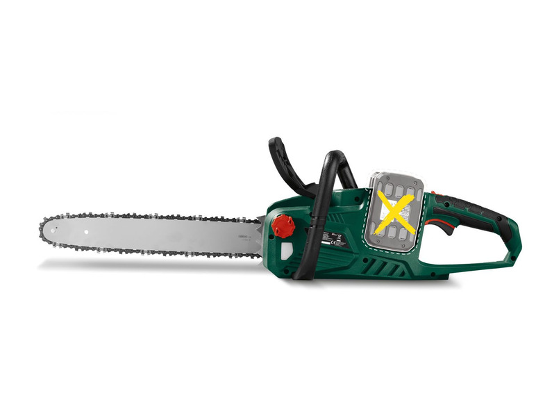 Accu-kettingzaag 40V (2x 20V) zonder accu