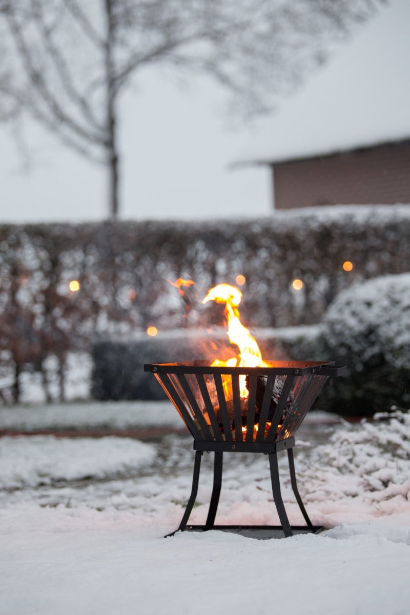 RedFire â Denver â Asplaat â Zwart - Staal â Vuurkorf â Fireplace â
