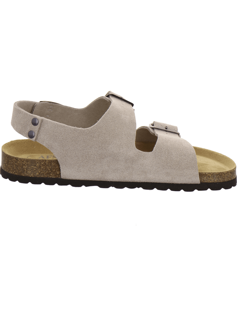 Sandalen Herren Leder quarz
