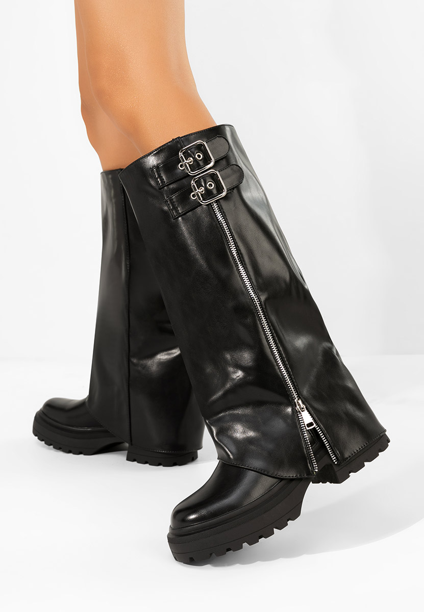 Bottes femme noires Jorena