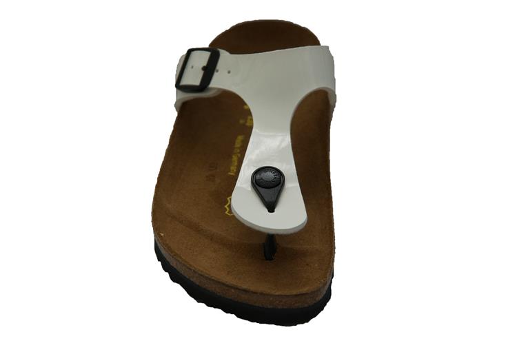 Birkenstock Gizeh Smal Patent White