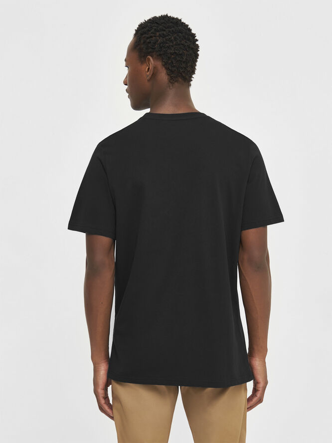 Knowledge Cotton Apparel LOKE badge tee - Regenerative Organic Certified� - GOTS/Vegan 1300