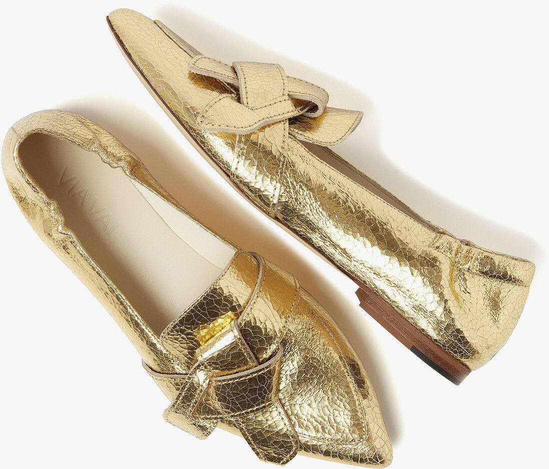 VIA VAI gouden via vai loafers lola rayne
