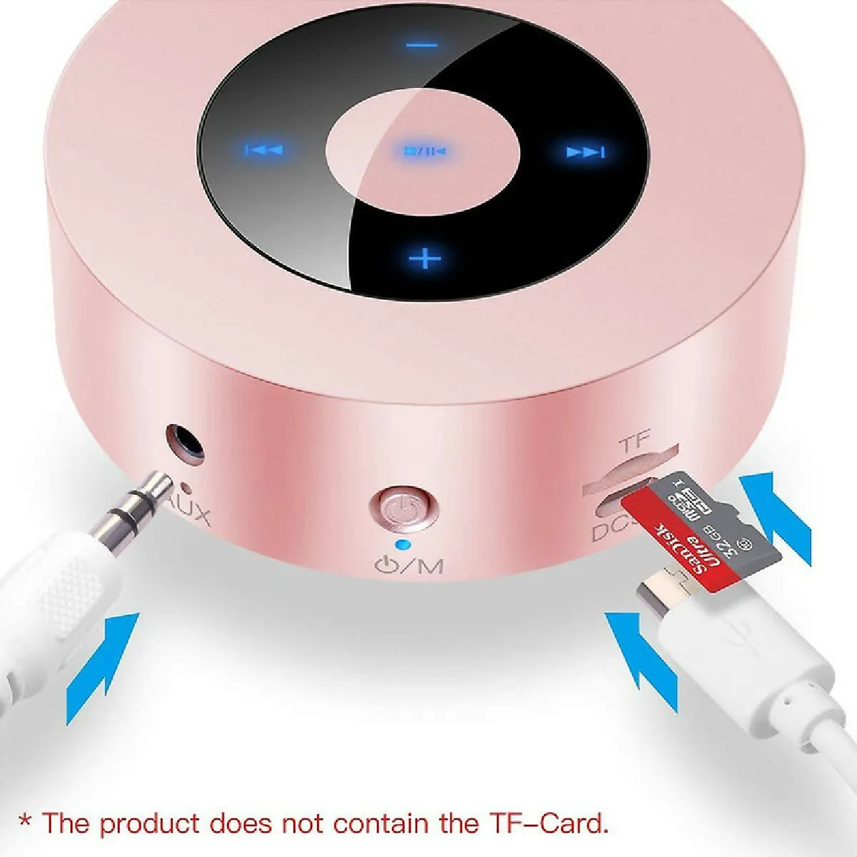 Chrono Enceinte Portable - Or Rose