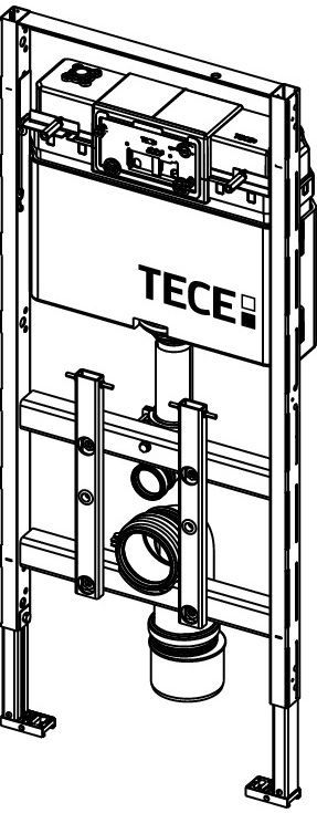 TECElux-wc-module 100, bouwhoogte 1120 mm,, 9600100