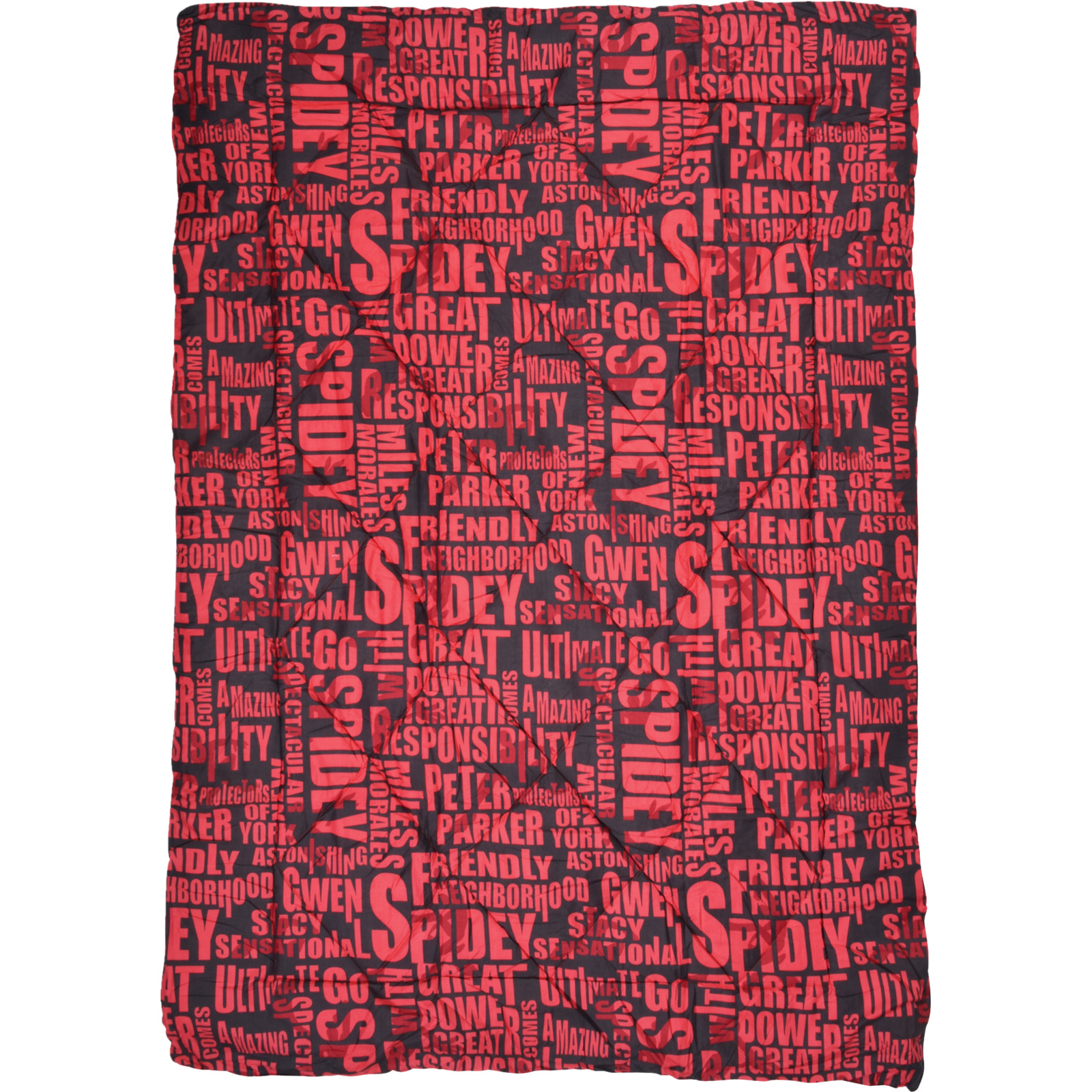 Bettdecke Polyester Spiderman Lazy Duvet schwarz