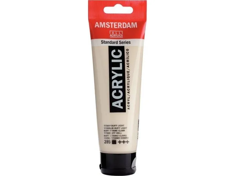 Amsterdam Standard Series Acrylic Tube Titanium Buff Light 289