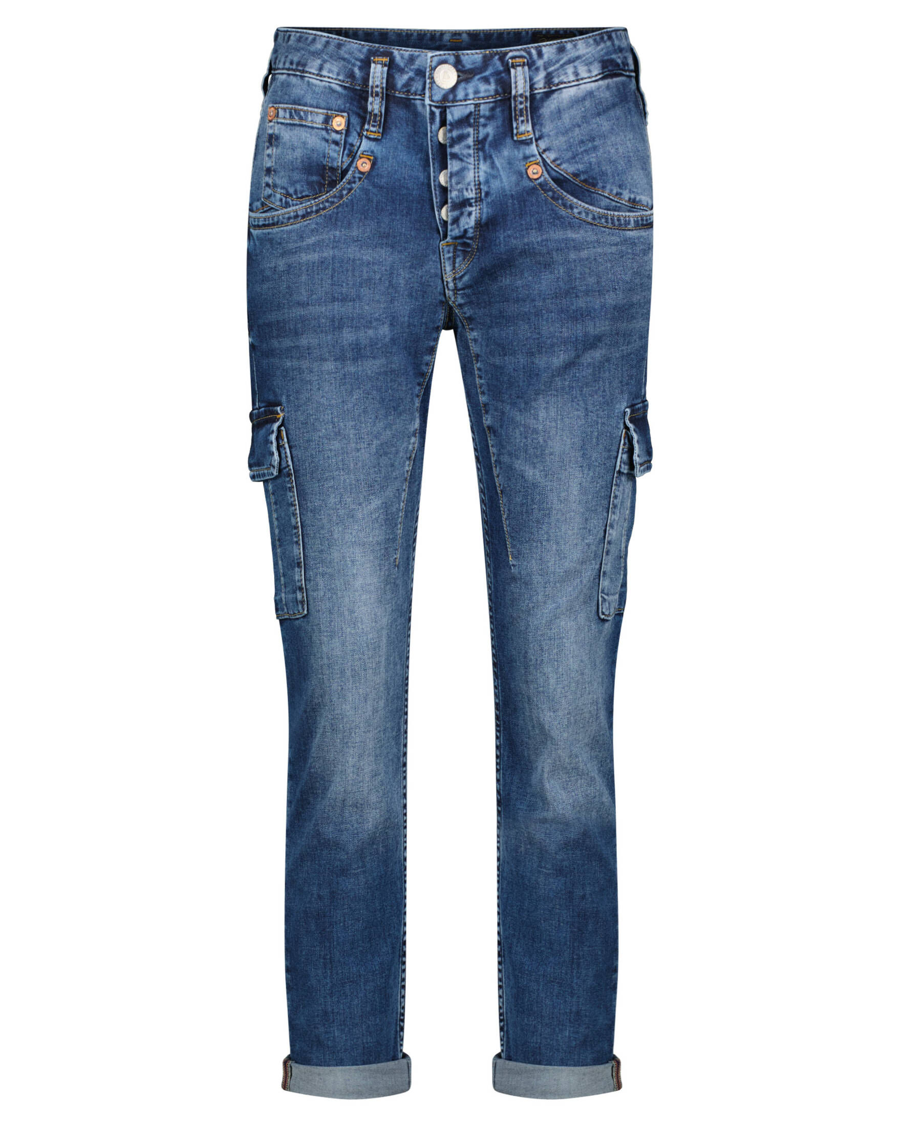 Herrlicher| Damen Jeans SHYRA CARGO LIGHT DENIM