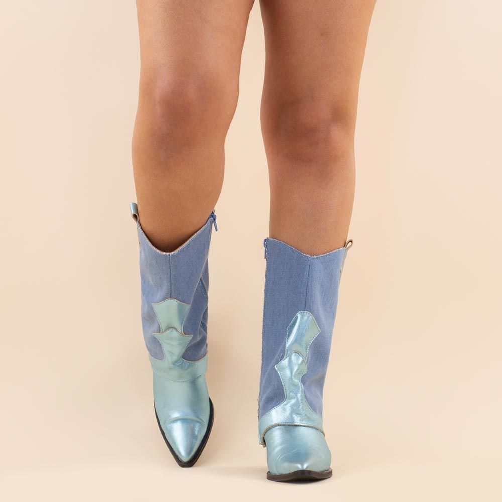 DWRS kaplaarzen 10543 Shetland denim