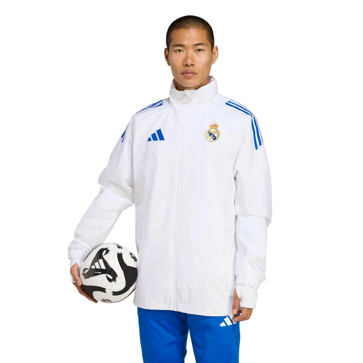 Impermeável adidas Real Madrid Training 2025-2026