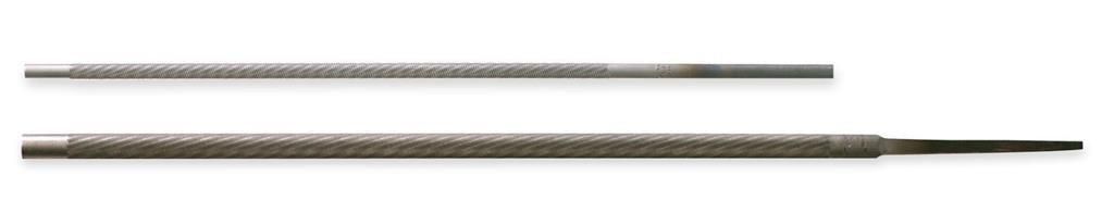 Nicholson 8 x 1-4 Round Chainsaw File, Knurl Cut