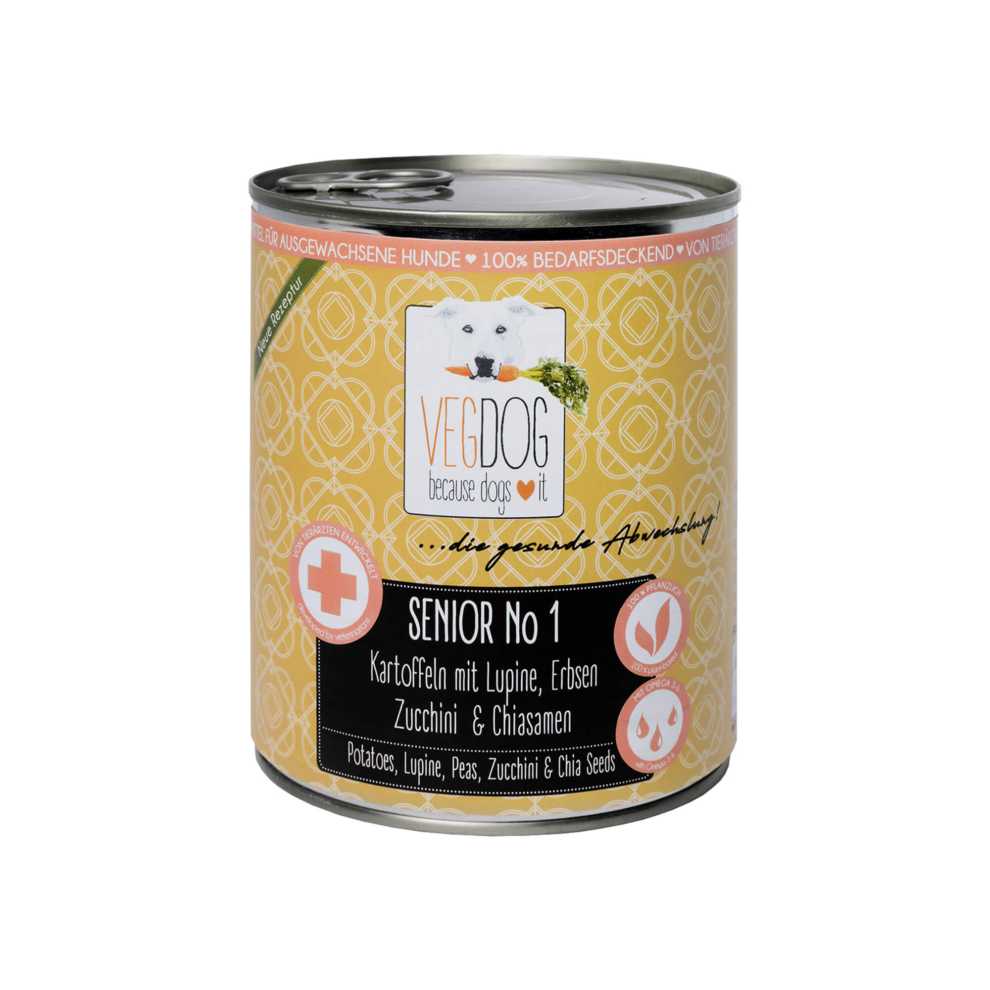 Vegdog Senior No1 Hondenvoer - Blik