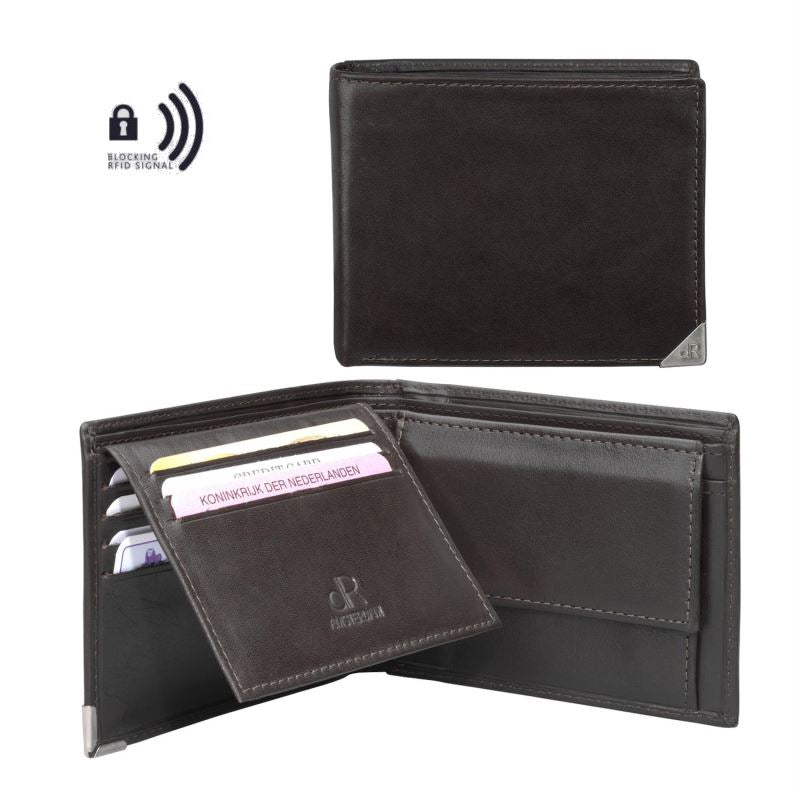 dR Amsterdam Toronto BillFold 15524 Donkerbruin