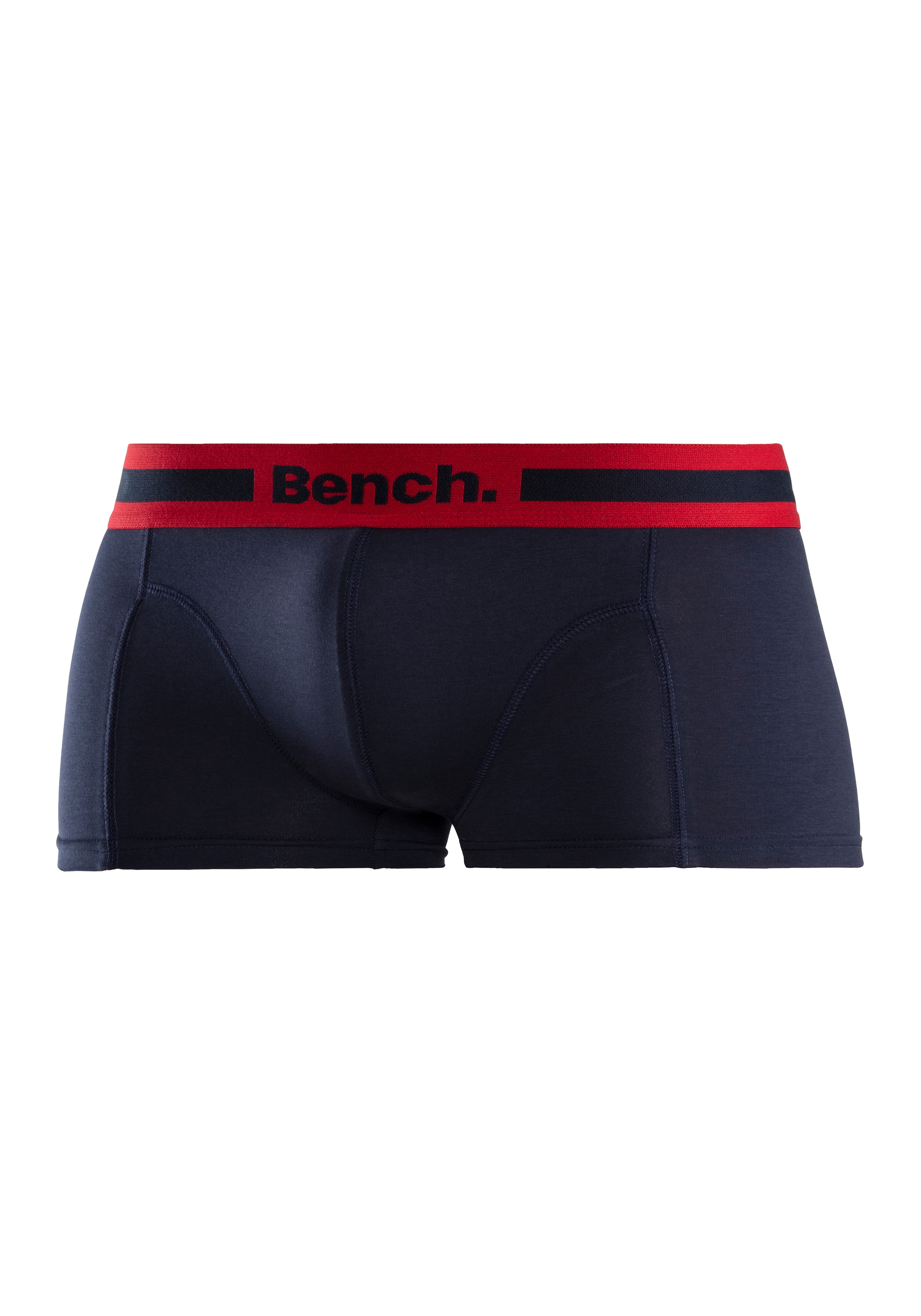 Bench. Hipster, 4 Stk. knapp sitzende Boxershorts aus Baumwollmischung
