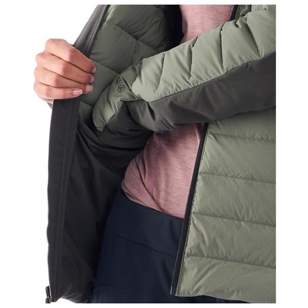 ARTILECT - Women's Divide Fusion Stretch Hoodie - Doudoune