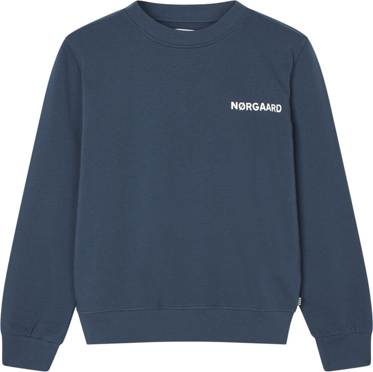 Mads Nørgaard - Copenhagen Organic Sweat Solo Sweatshirt Blå