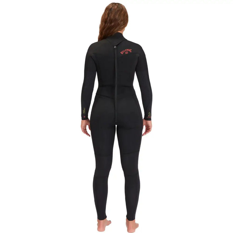 COMBINAISON FEMME BILLABONG SYNERGY 5/4 BACKZIP NOIR