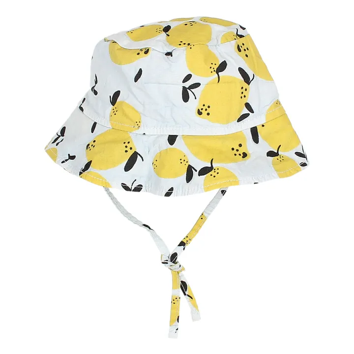 Búho Chapeau Coton Bio Citrons Bébé | Bleu ciel