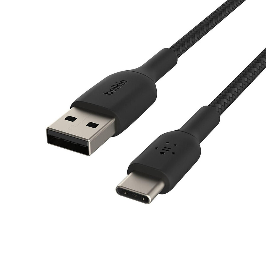 Câble USB-C vers USB-A (noir) - 1 m
