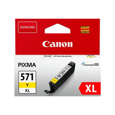Canon CLI-571XL - jaune - cartouche d'encre originale