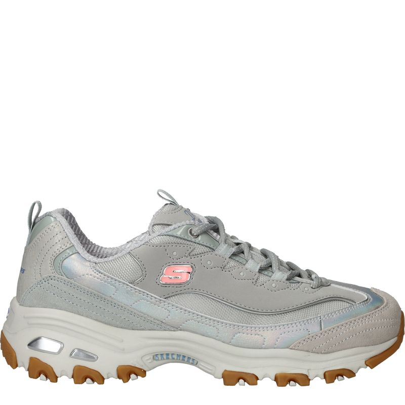 Skechers D Lites Sneakers Grijs Dames