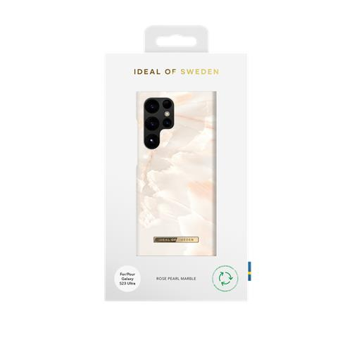 Samsung Galaxy S23 Ultra 5G Hardcase Hülle Recycled (IDFCSS21-S23U-257) - Rose Pearl Marble