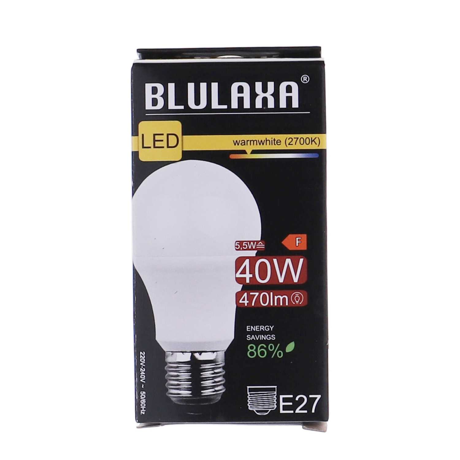 LED Lampe E27 5,5W 470lm Birnenform