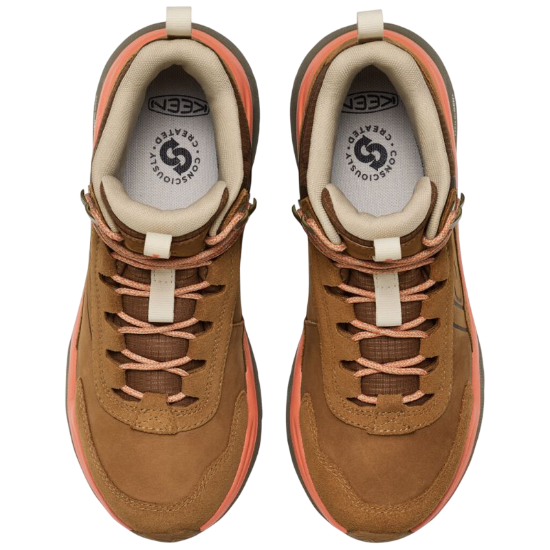 Wanderschuhe W Leiki Leather Mid WP chipmunk/bison