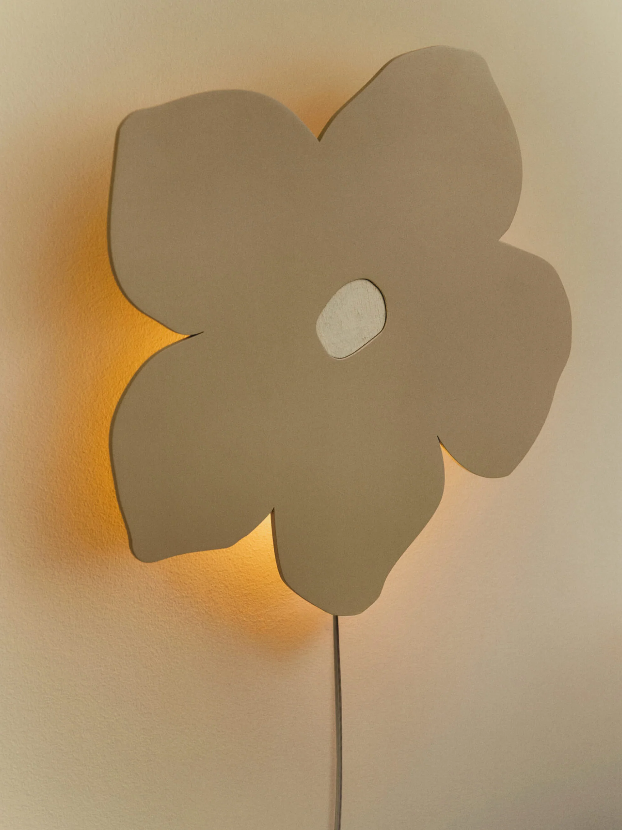 Dimbare LED-wandlamp Poesie