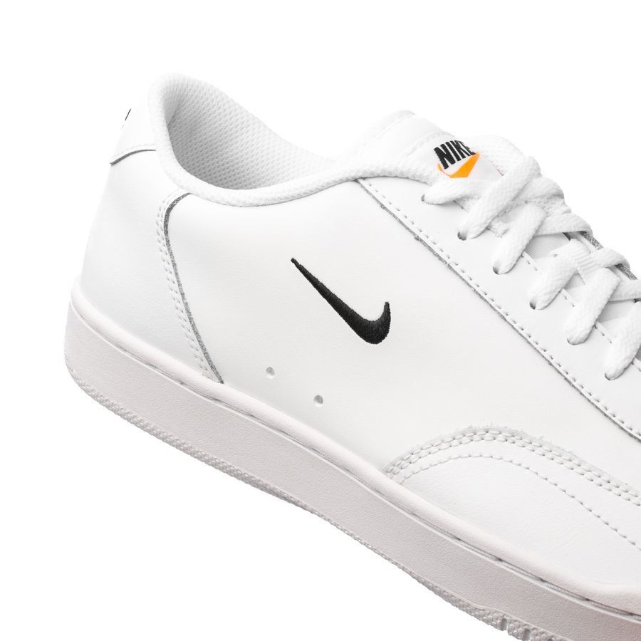 Nike Chaussures Court Vintage - Blanc/Noir/Orange