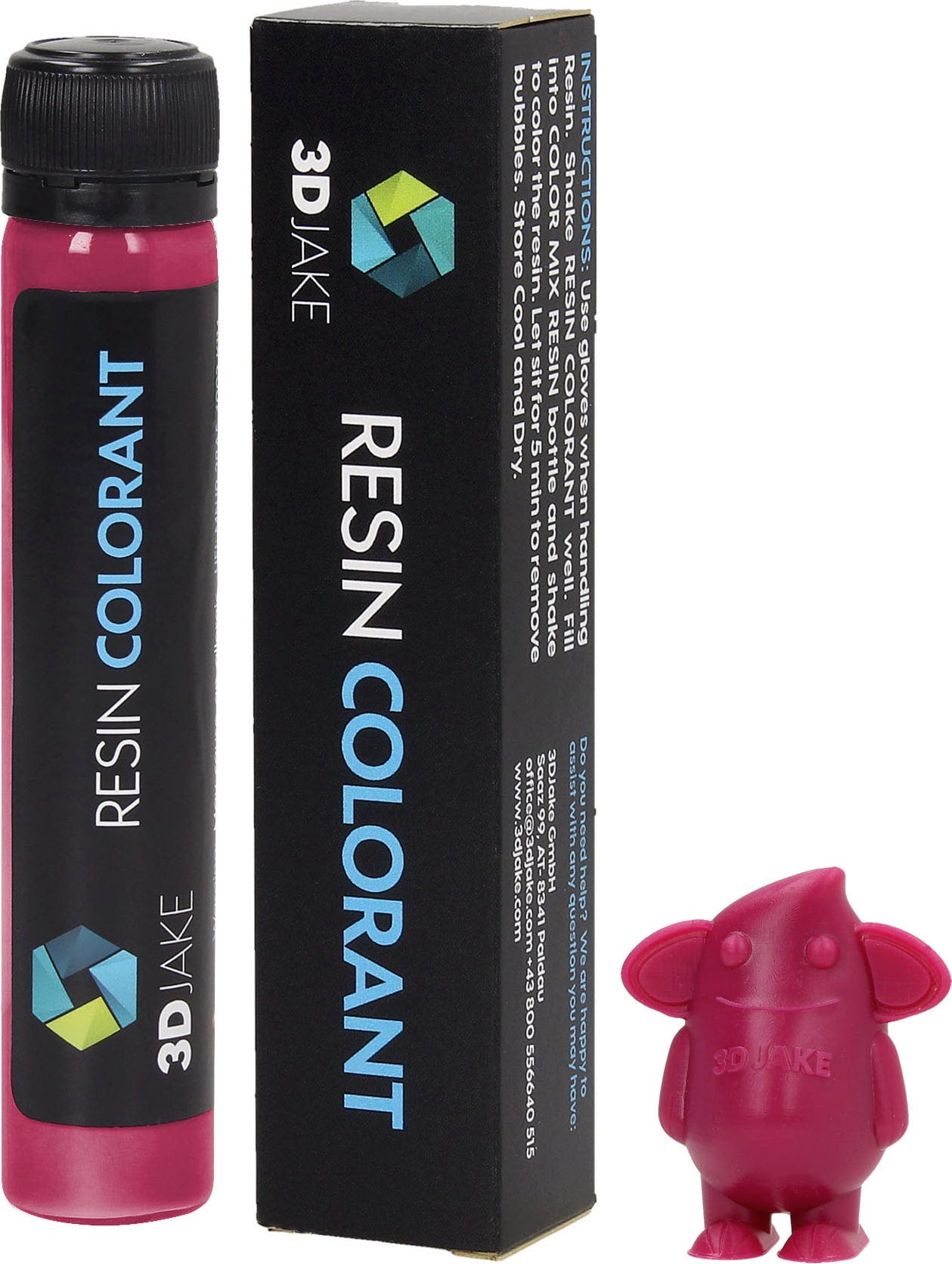 3DJAKE  Resin Colorant Telemagenta, 25 g    Resin Farbstoff in Telemagenta