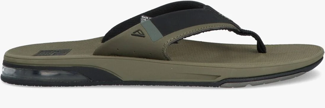 REEF groene reef teenslippers fanning