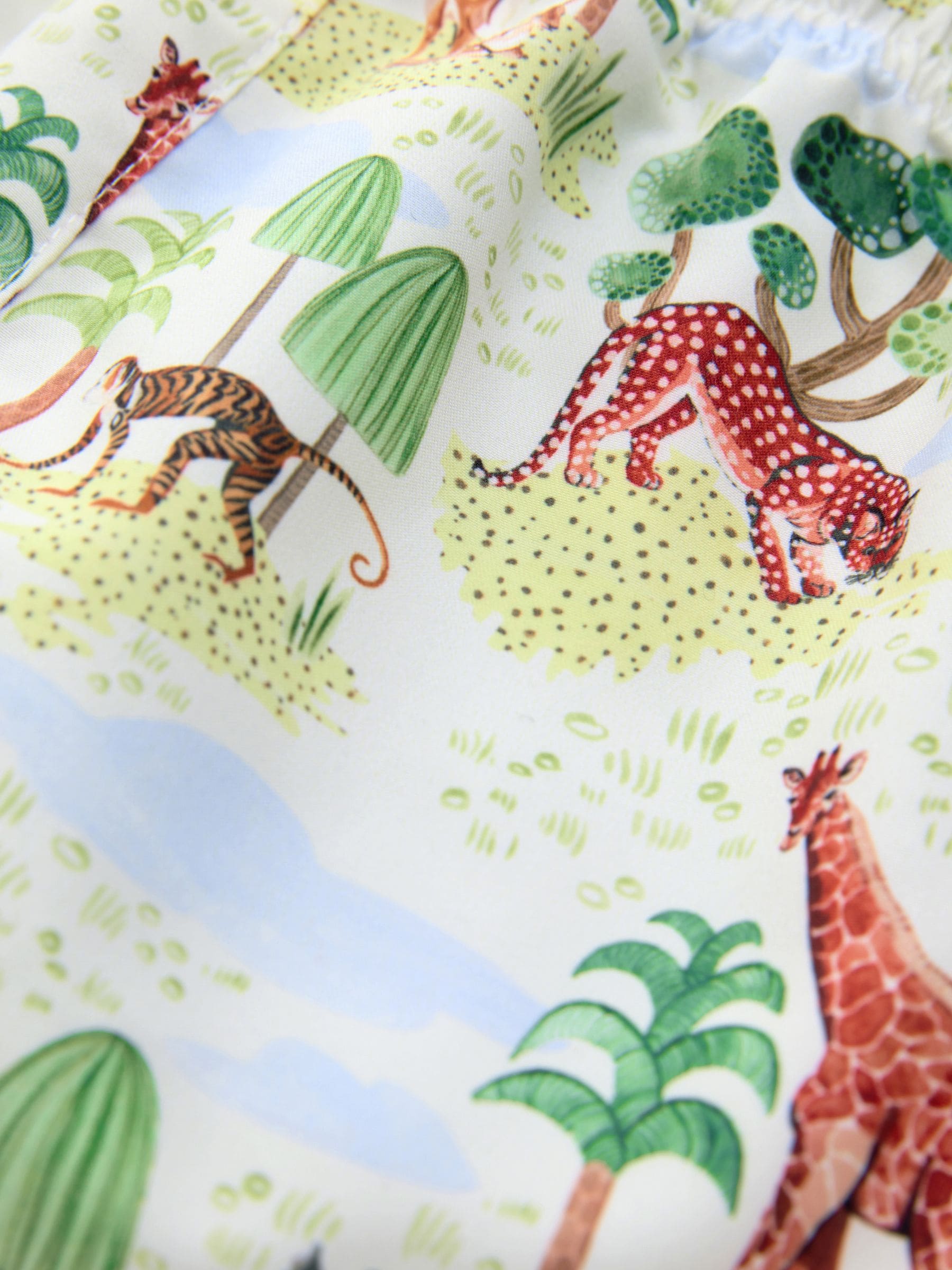 Groen/wit - Cath Kidston zwemshort (3mnd -7jr)
