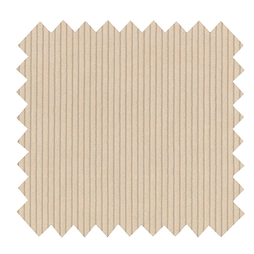 Tissu Velours Côtelé Crème