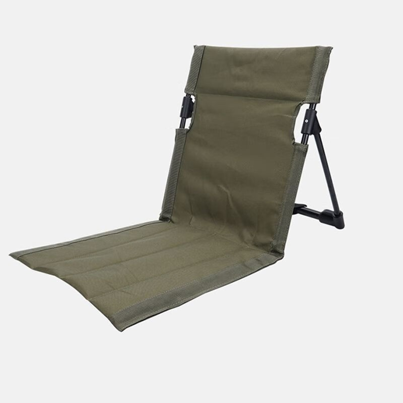 Faltbarer Outdoor Sitz Camping Stuhl Festival Sessel mit Tragetasche - Grün