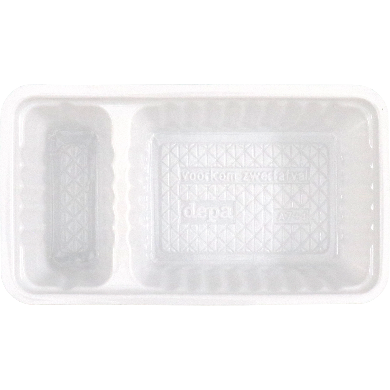 Bak, PS, A23, snackbak, 170x95x33mm, wit
