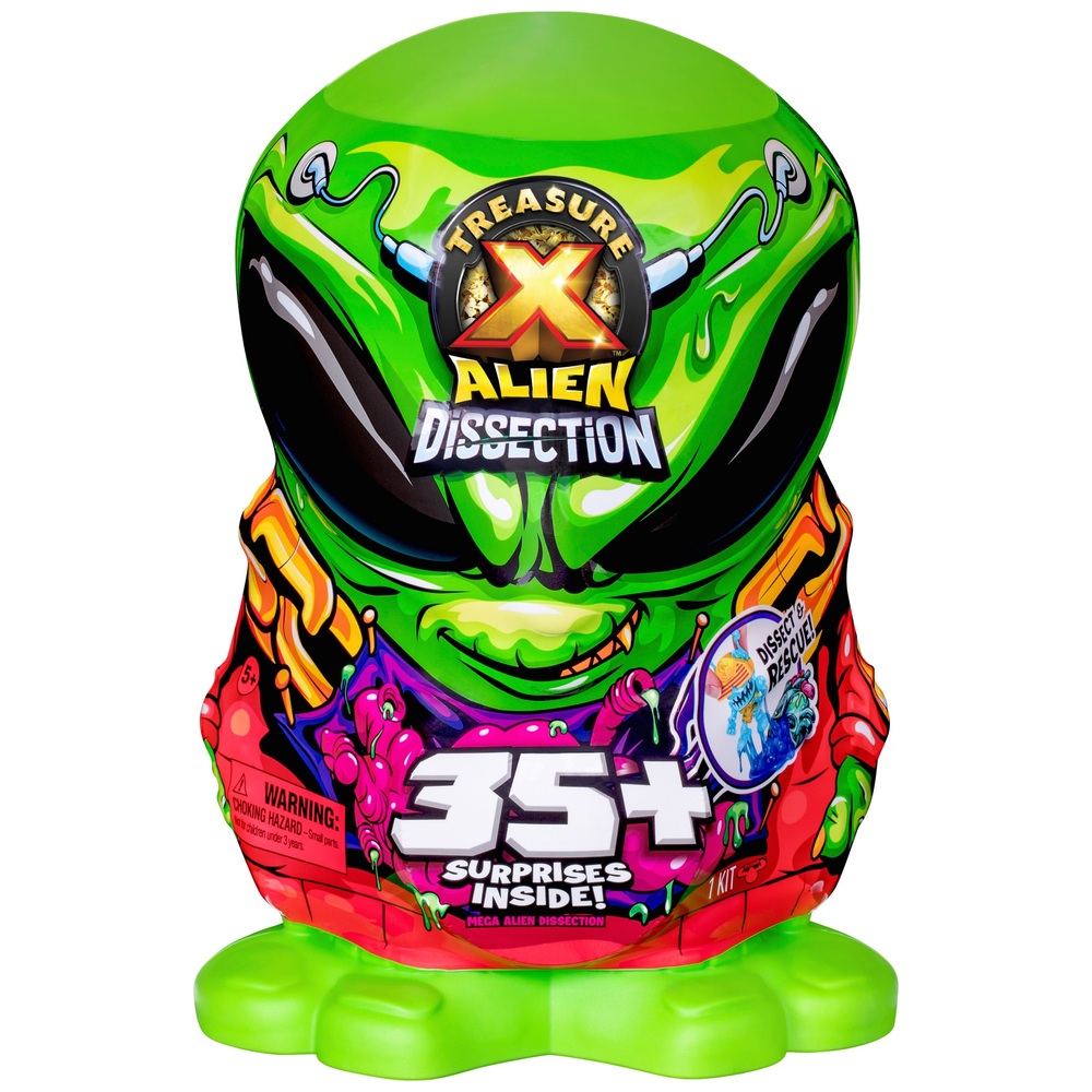 Treasure X Mega-Alien-Sezierung mit 35 Überraschungen