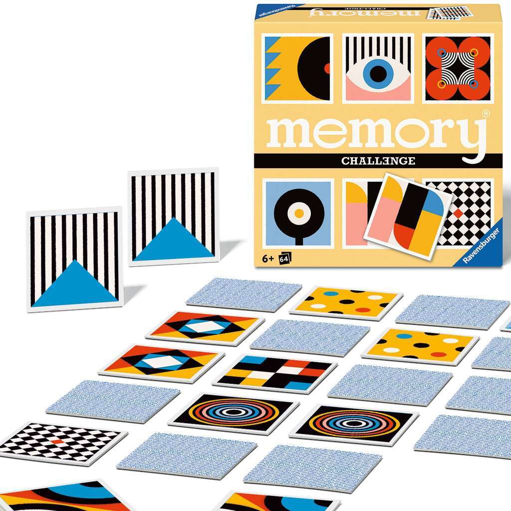 Ravensburger Spiel Challenge memory® Verrückte Muster
