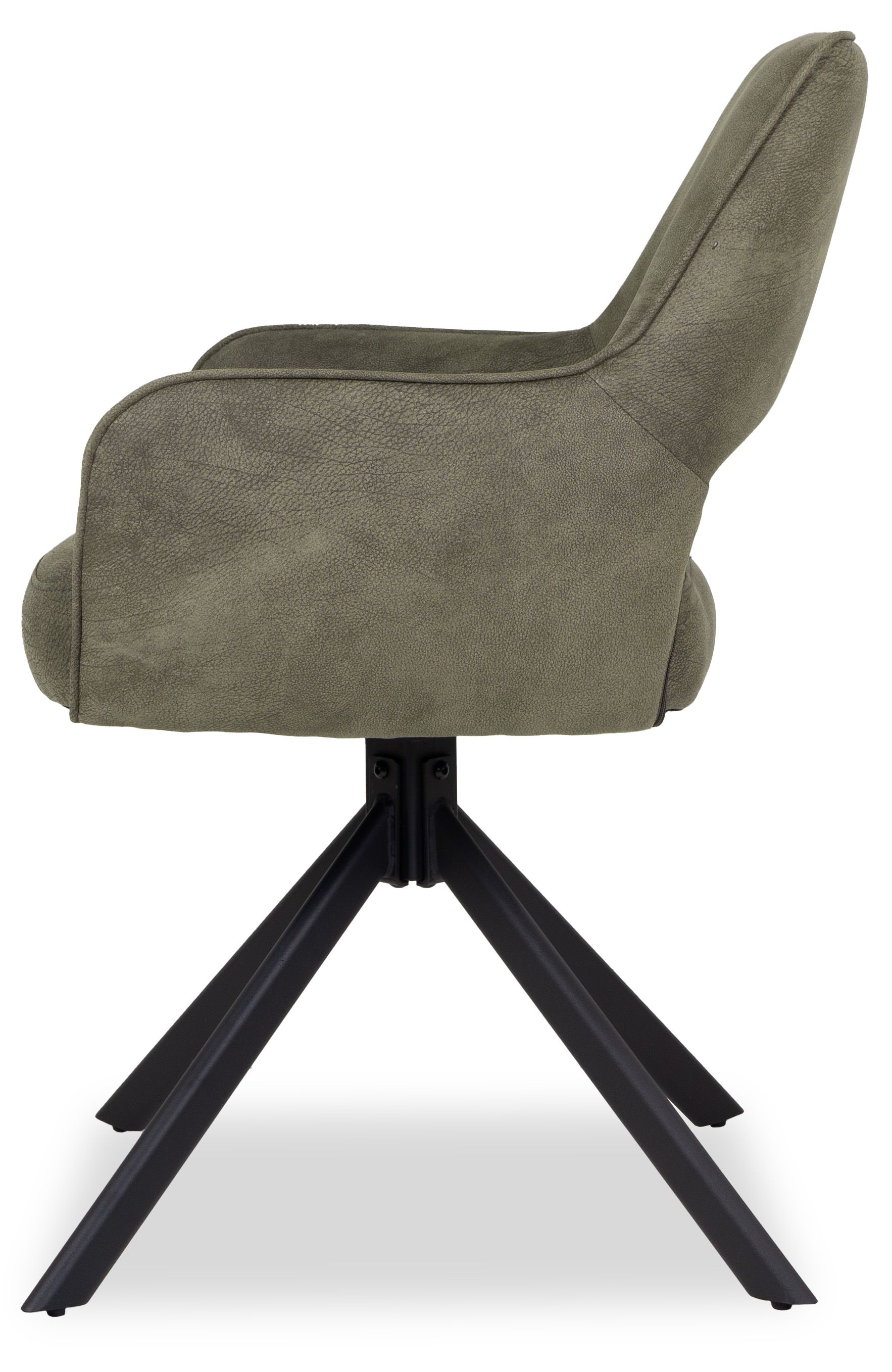 Eetkamerstoel Atlanta 09 olijf Sonja B58 x D58 x H86 cm