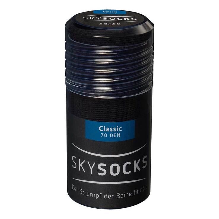 Skysocks classic 70den AD 42 / 43 graphit, 2 St