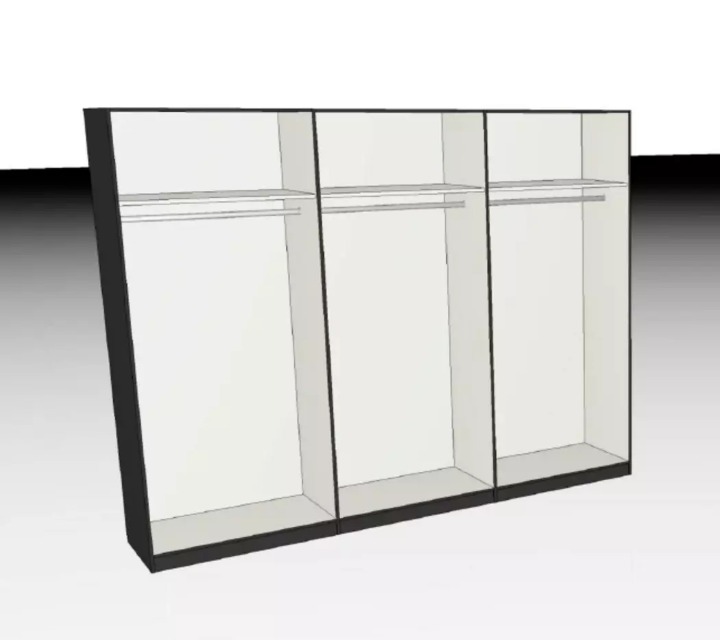 Kleiderschrank Miami 304 x 236 cm