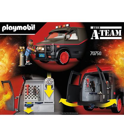Playmobil - The A-Team Van - 70750 - 69 Teile