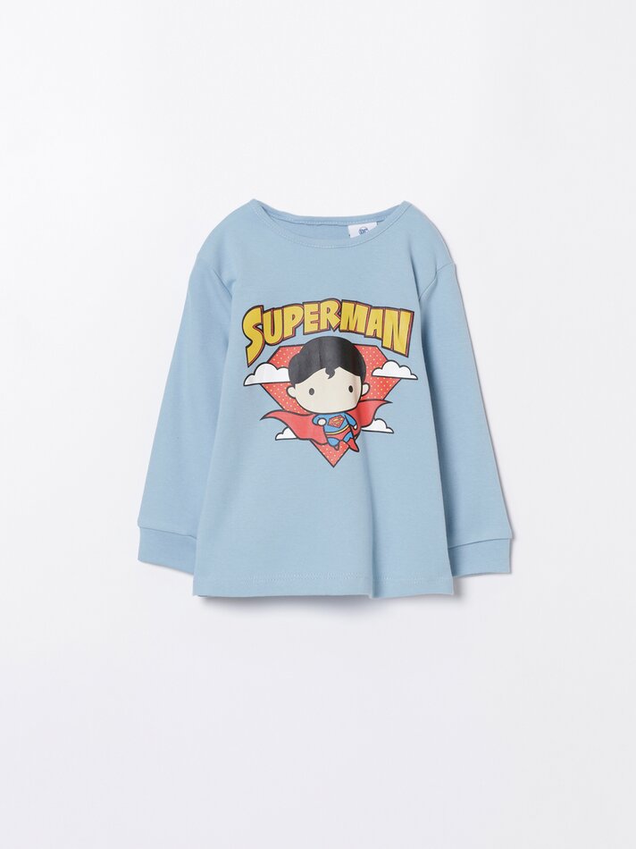Pijama Superman DC - Azul Claro