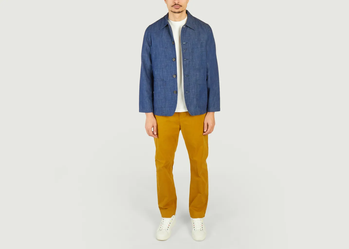 Veste style workwear en denim léger Bakers C Universal Works