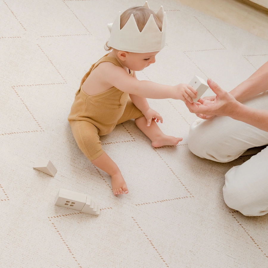 toddlekind Prettier Puzzle Spielmatte Tulum Bone 120 x 180 cm